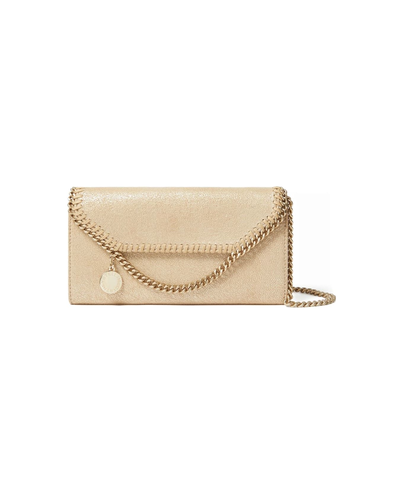 Stella McCartney Falabella Continental Wallet - Golden
