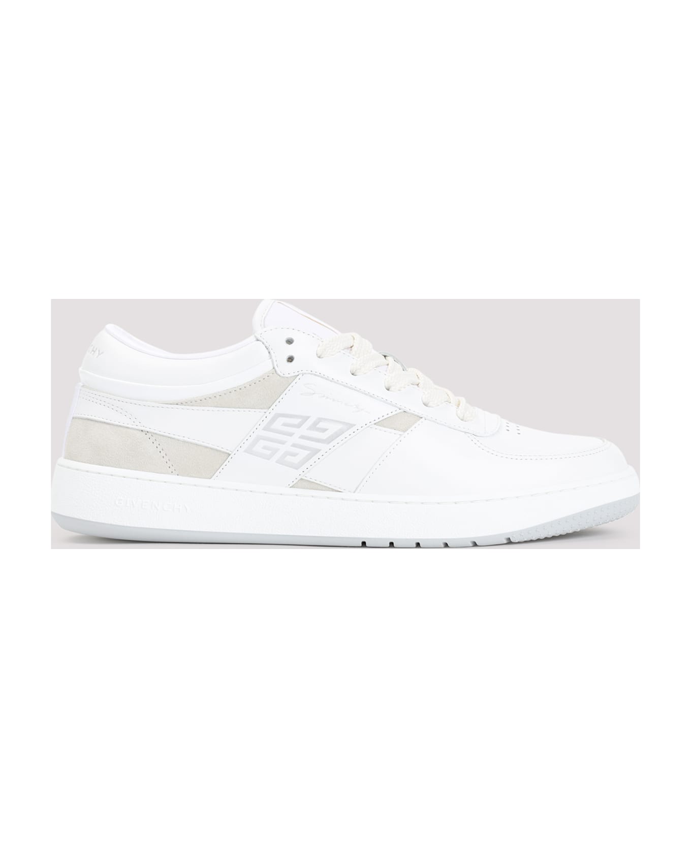 Givenchy G Move Low Sneakers - White Beige