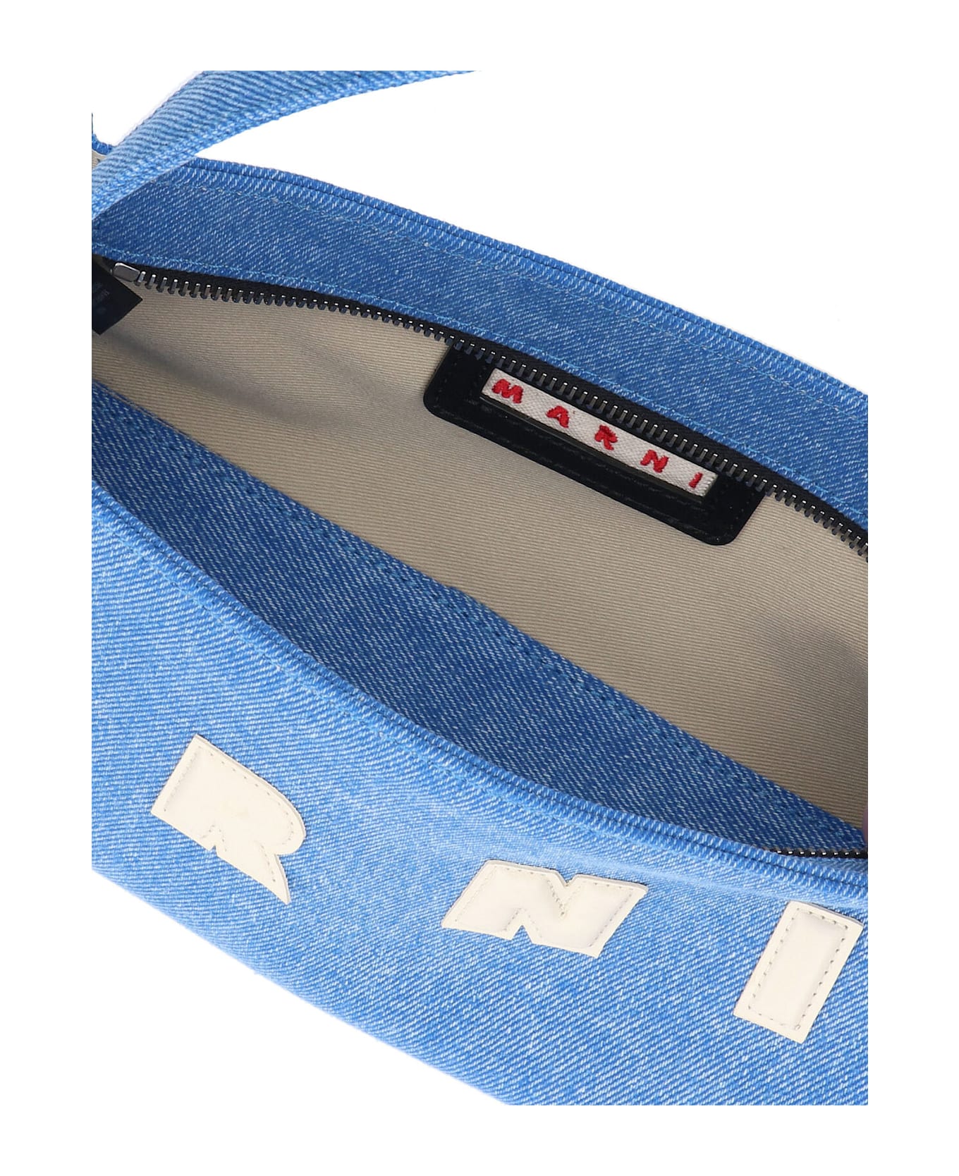 Marni 
museo
 Denim Bag - Light Blue