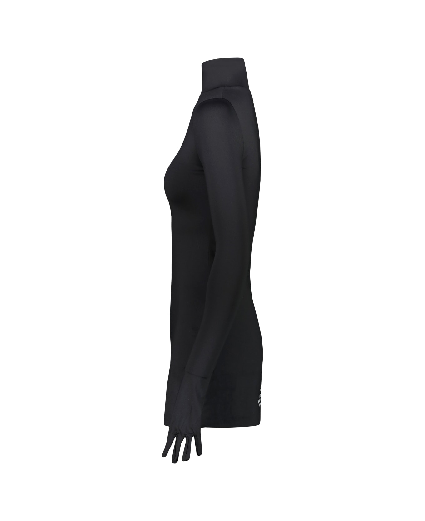 VETEMENTS Maison De Couture Styling Dress With Gloves - Black