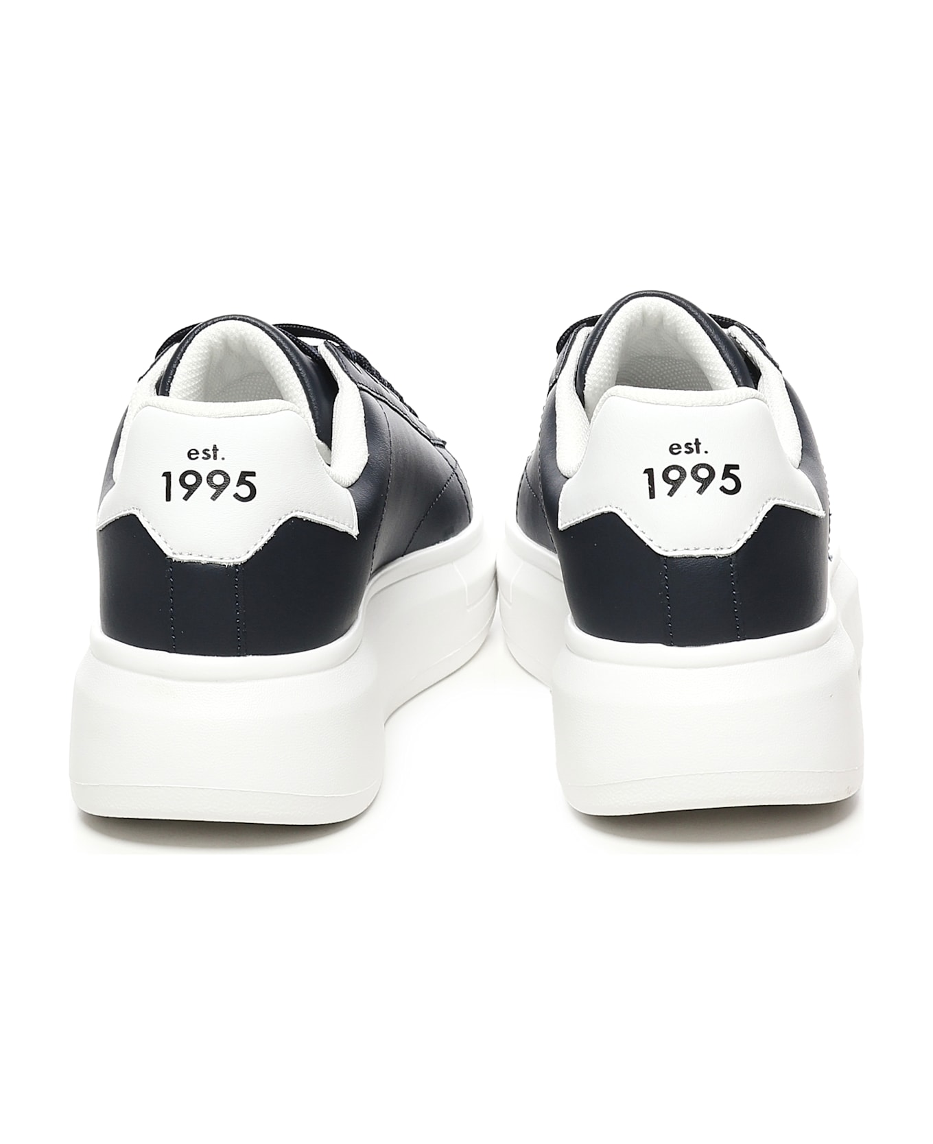 Liu-Jo Logo Platform Trainers - Blue