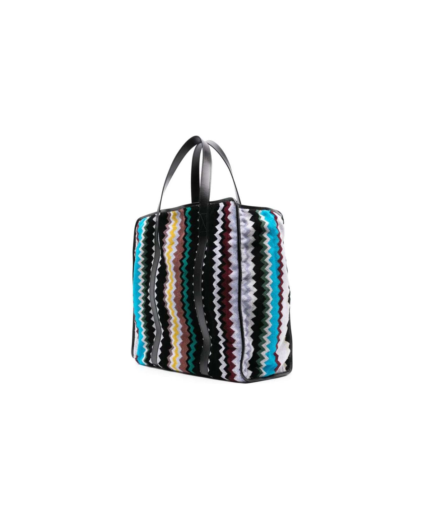 MISSONIバック　イタリア製 Missoni Small Zig Zag Drawstring Bucket Bag | Neiman Marcus