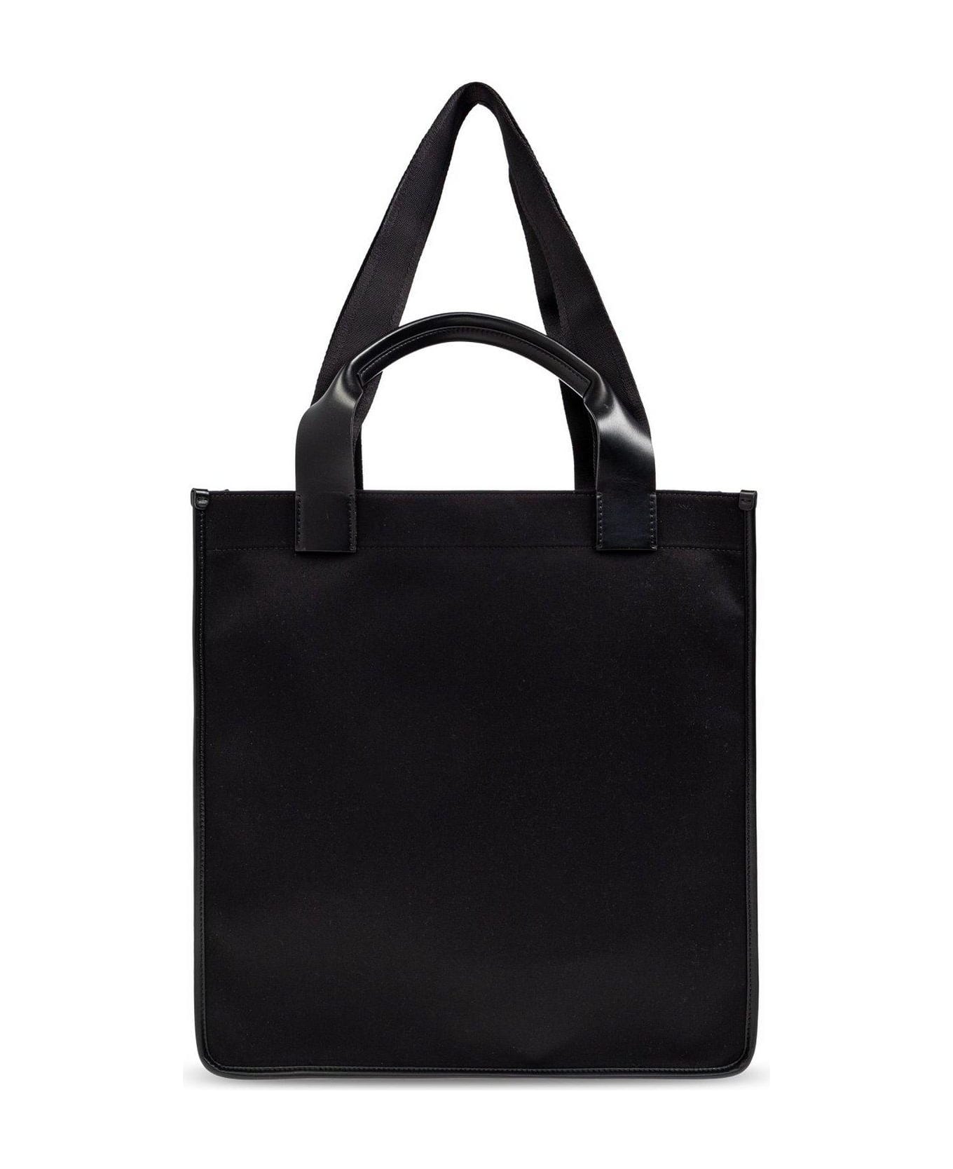 Maison Margiela Cabas Vertical Shopping Bag - Black/Black