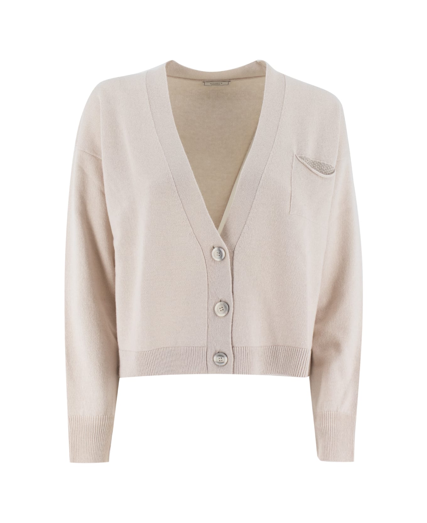 Peserico Cardigan - BEIGE PERLA