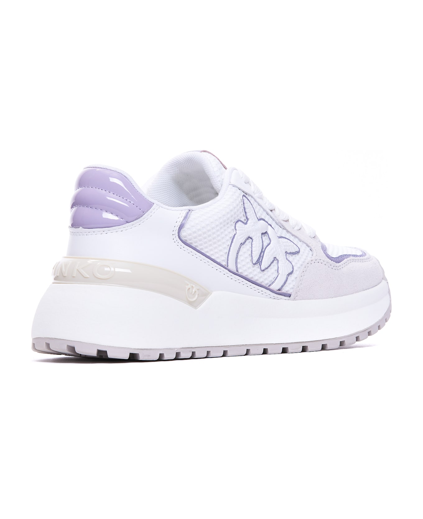 Pinko Gem Sneakers - White
