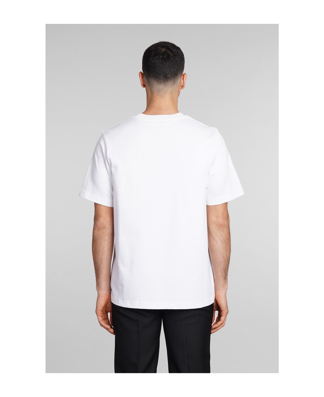 Casablanca T-shirt In White Cotton - white シャツ