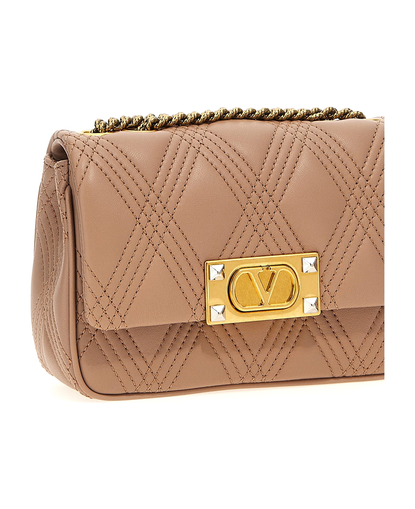 Valentino Garavani 'quiltie 67' S Shoulder Bag - Pink