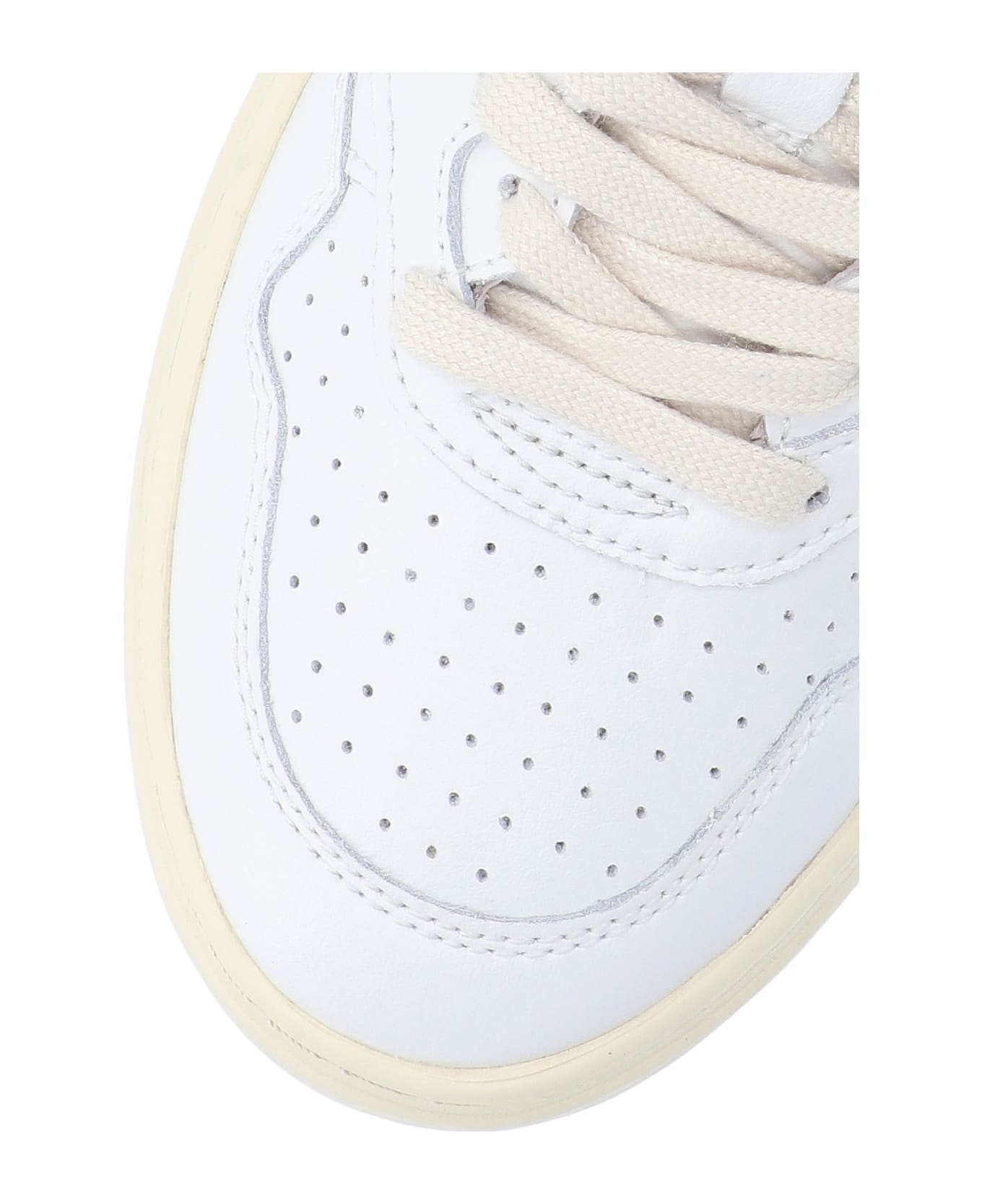 Autry Medalist Low Sneakers - White/pink スニーカー