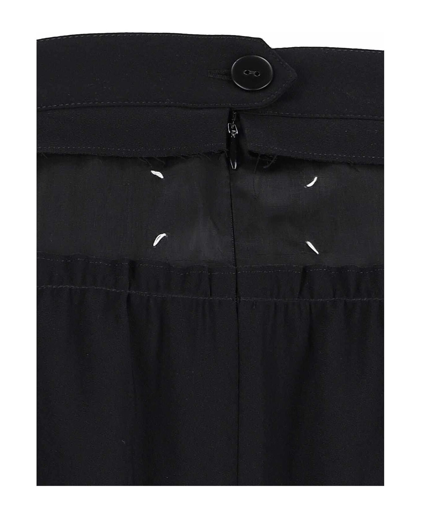 Maison Margiela 
four Stitches
 Midi Skirt - Black  