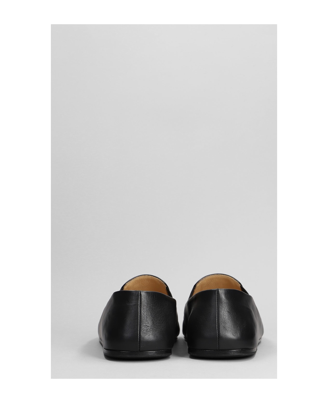 Marsell Loafers In Black Leather - black