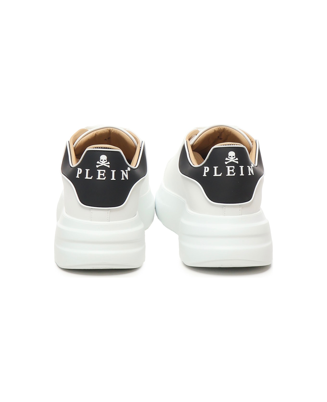Philipp Plein Megastar Low Top Sneakers - White