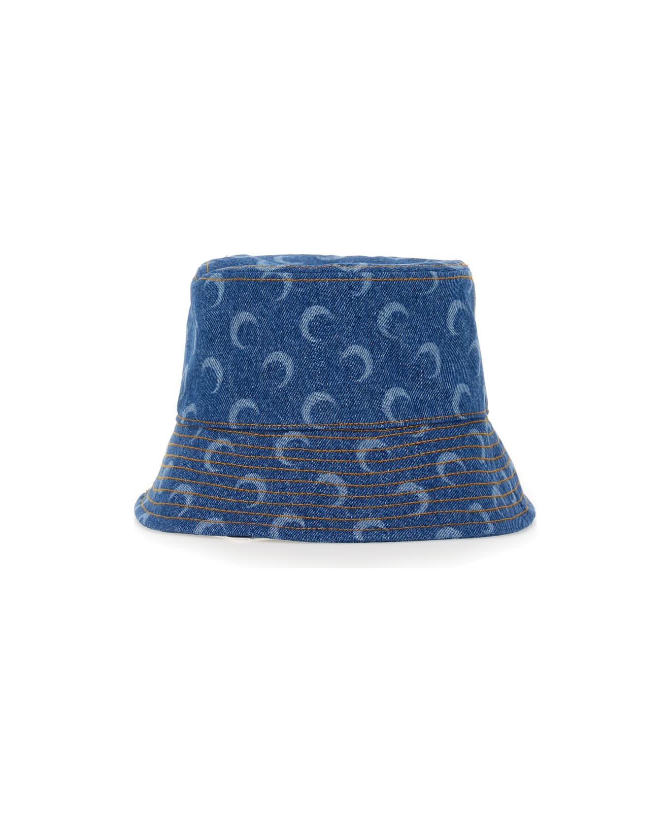 Marine Serre Bucket Hat "moon Laser" - BLUE