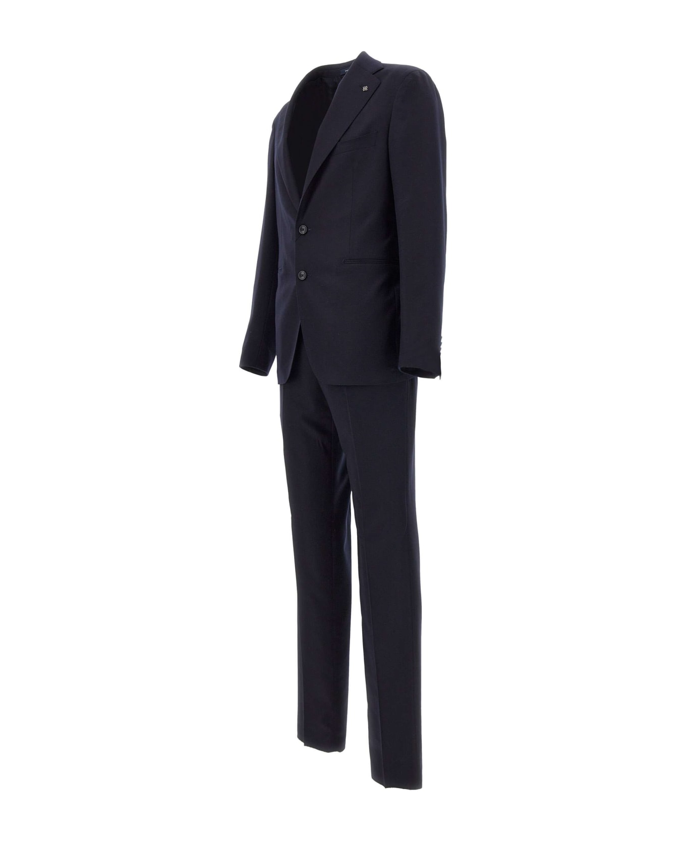 Tagliatore Virgin Wool And Silk Two-piece Suit - BLUE スーツ