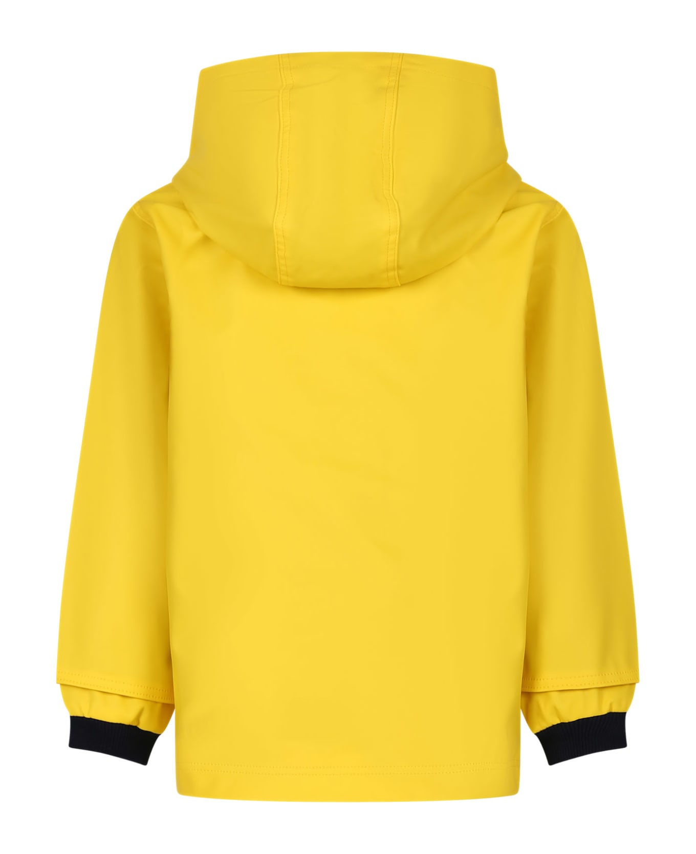 Petit Bateau Yellow Raincoat For Kids - Yellow コート＆ジャケット
