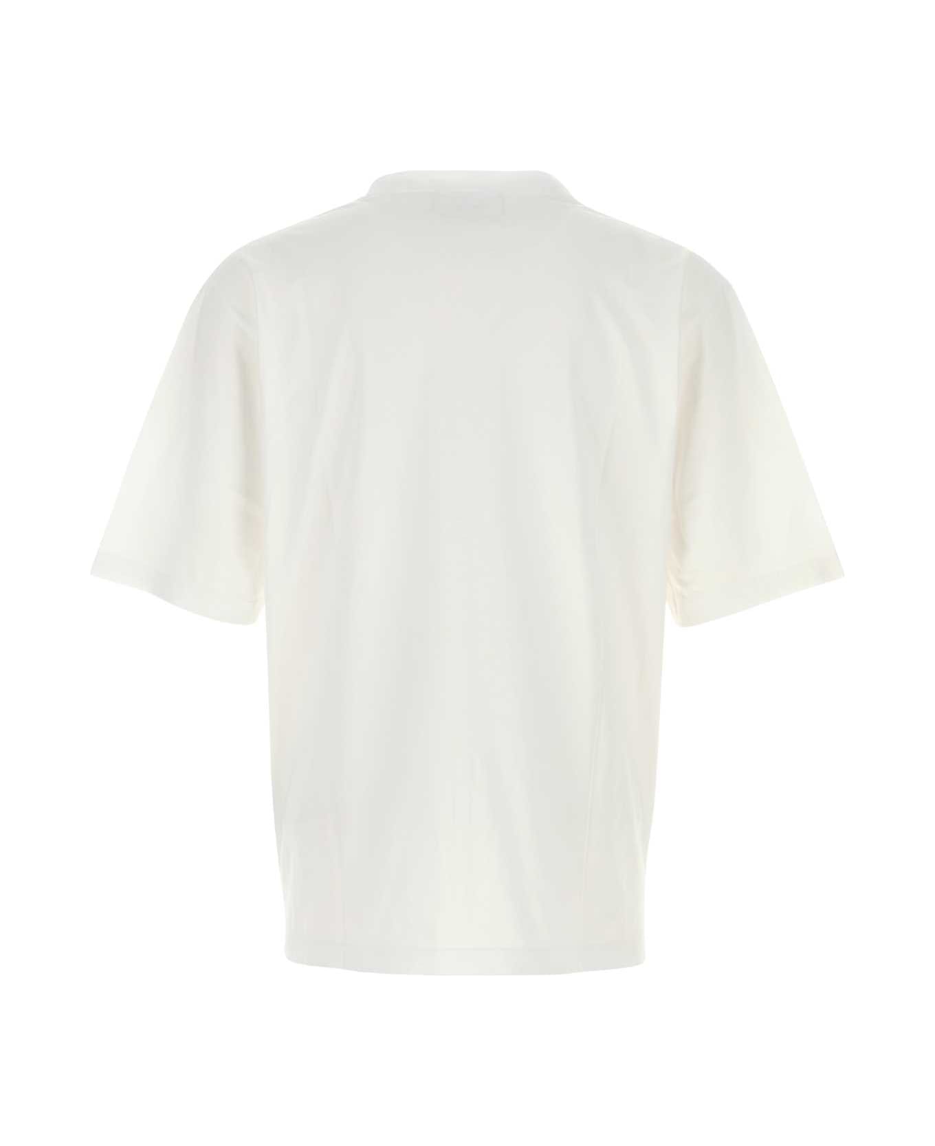 Dsquared2 White Cotton T-shirt - OFFWHITE