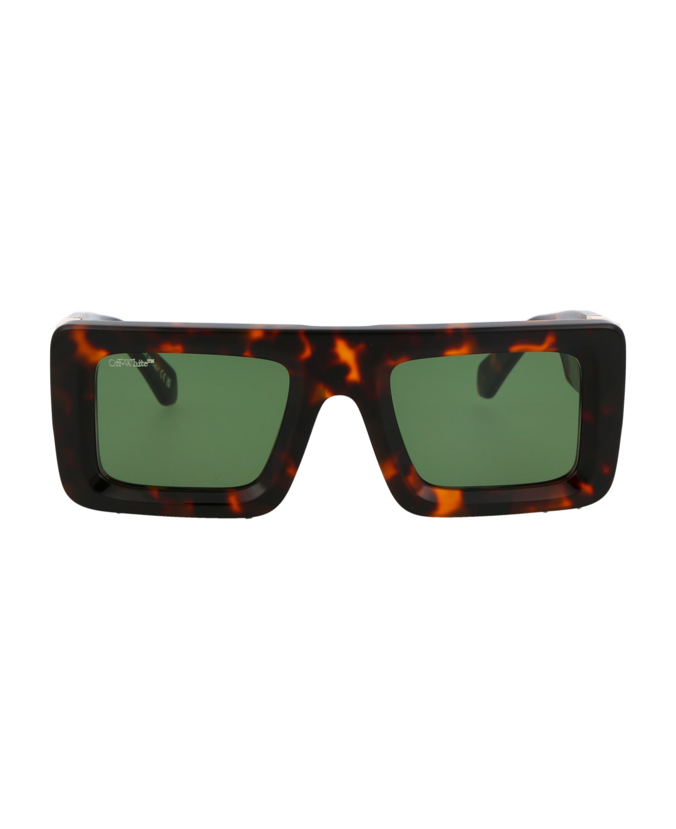 Off-White Leonardo Sunglasses - 6055 HAVANA GREEN サングラス