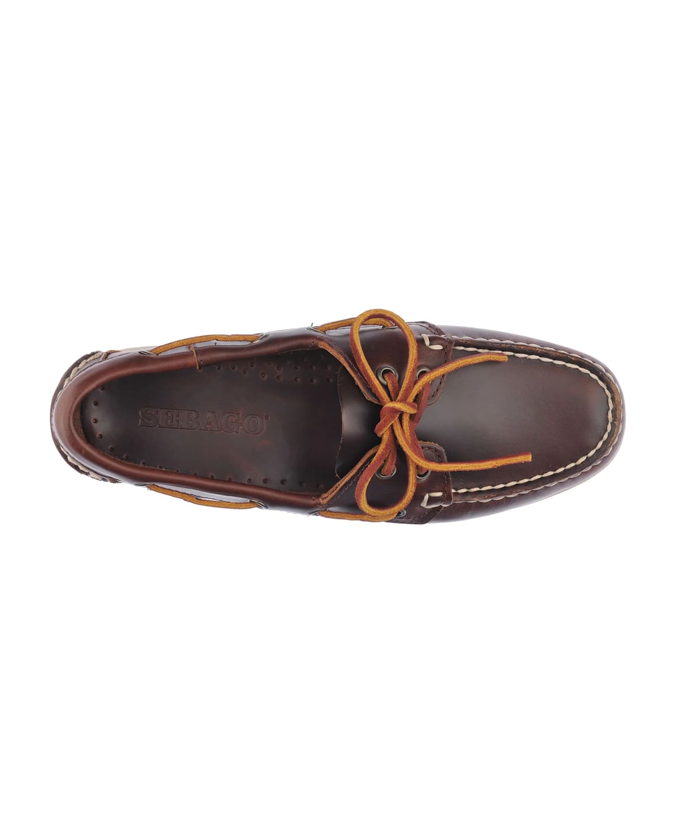 Sebago Docksides Portland Waxed - Brown
