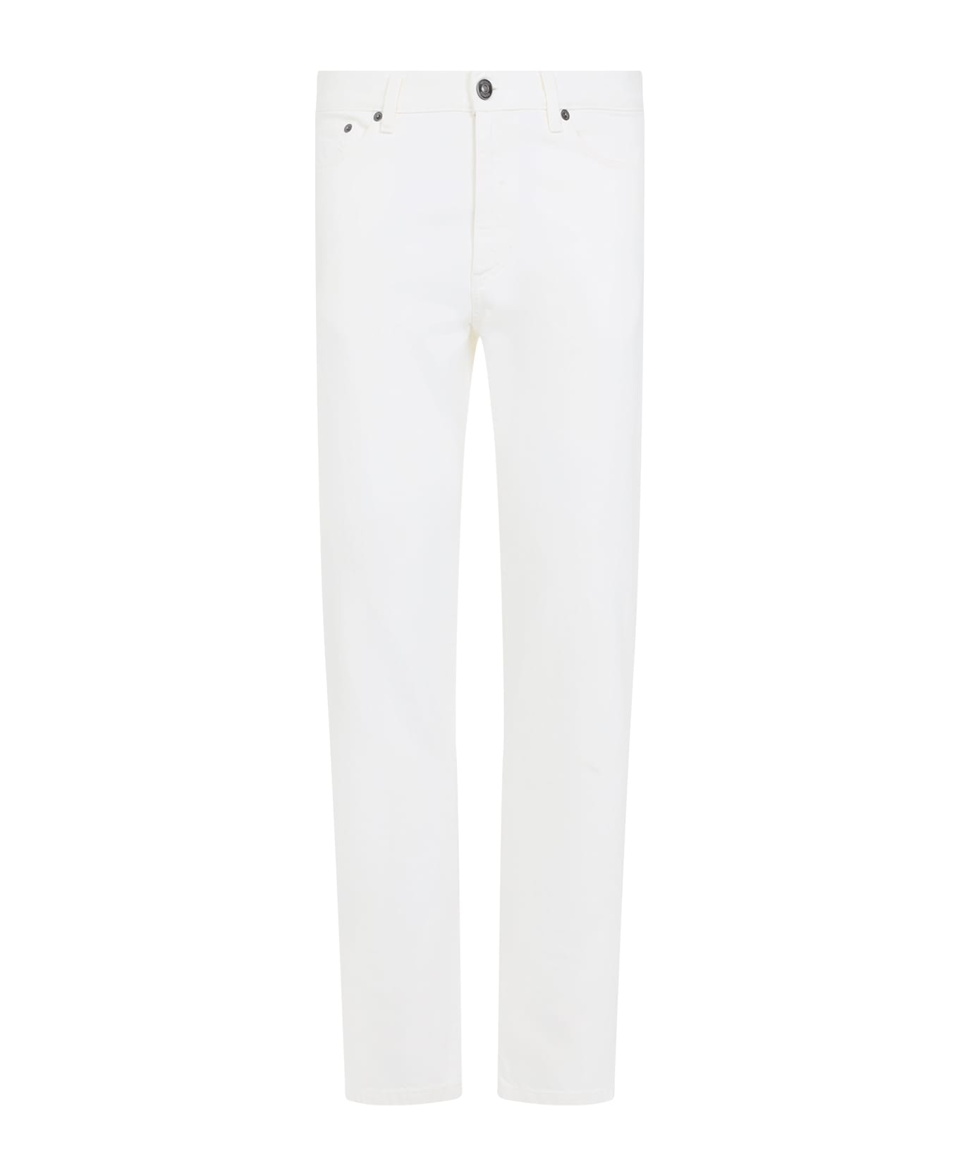 Zegna Denim Jeans - Bianco Ottico Unito