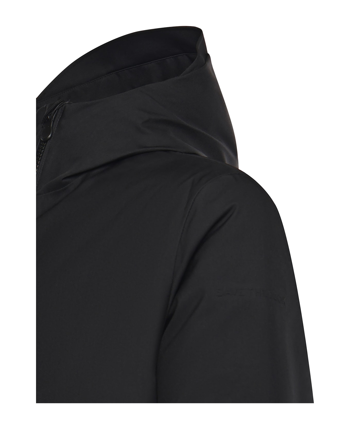 Save the Duck Hooded Down Jacket - Black