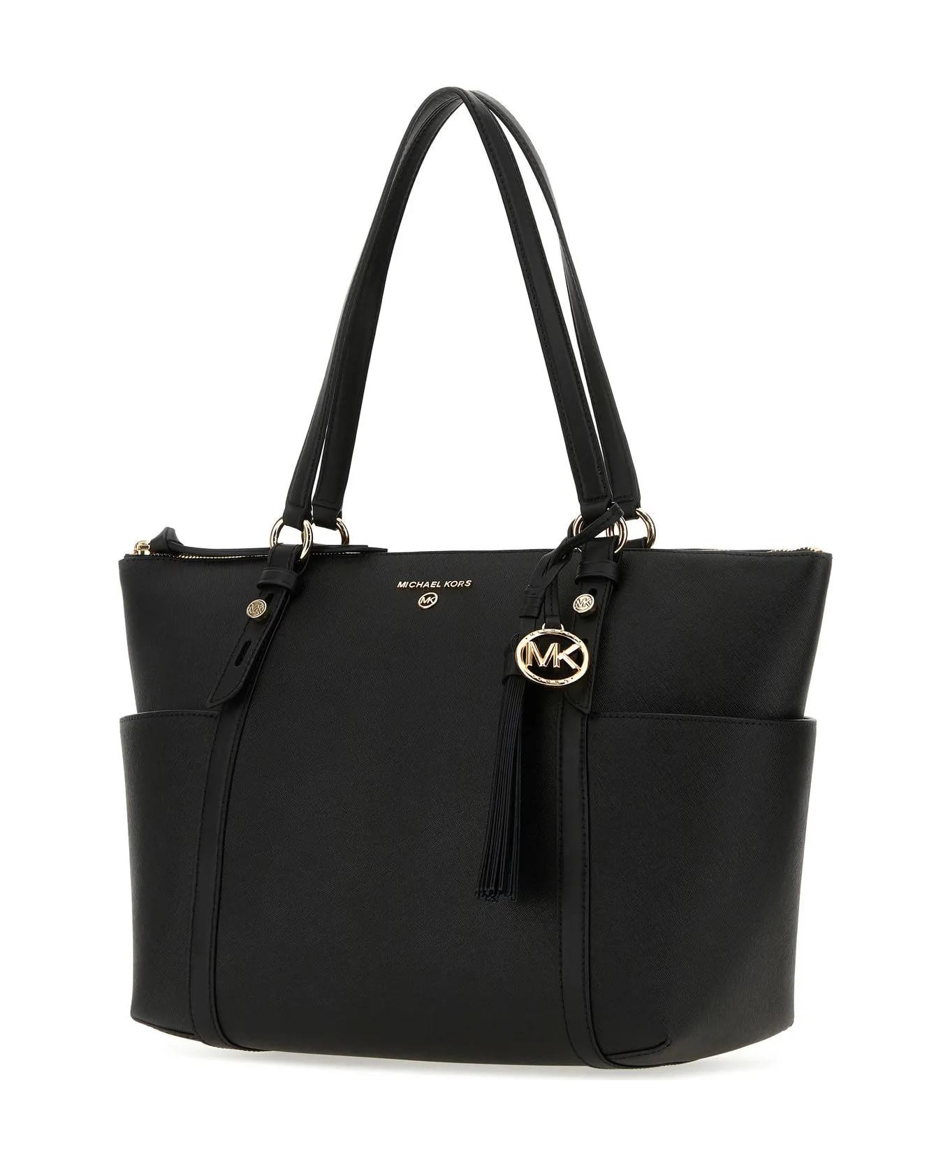 Michael Kors Sullivan Shopping Bag - BLACK