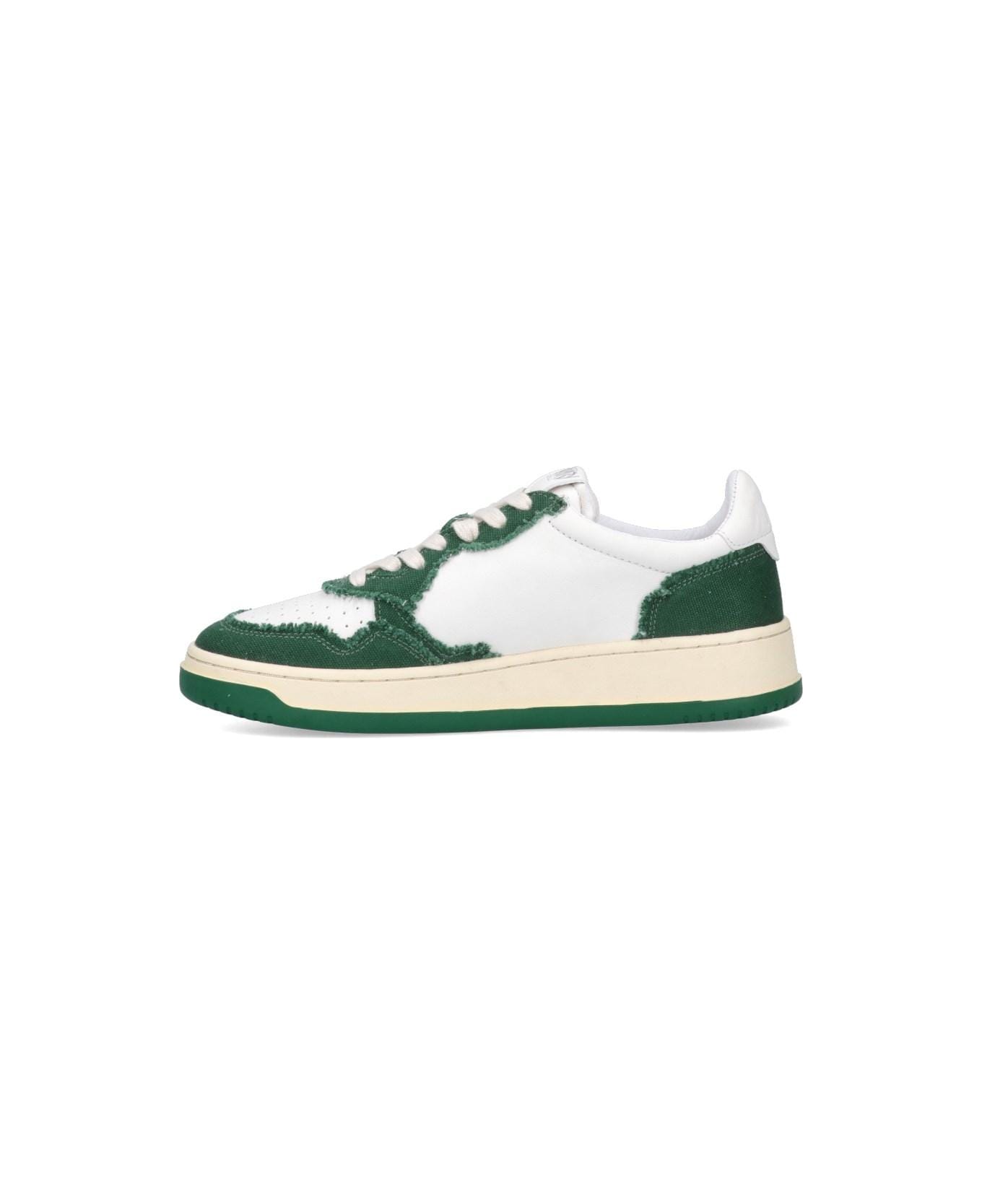 Autry 'medialist Low' Sneakers - Green