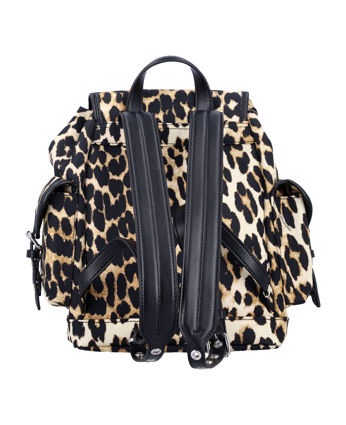 Ganni Small Bucky Nylon Backpack - LEO