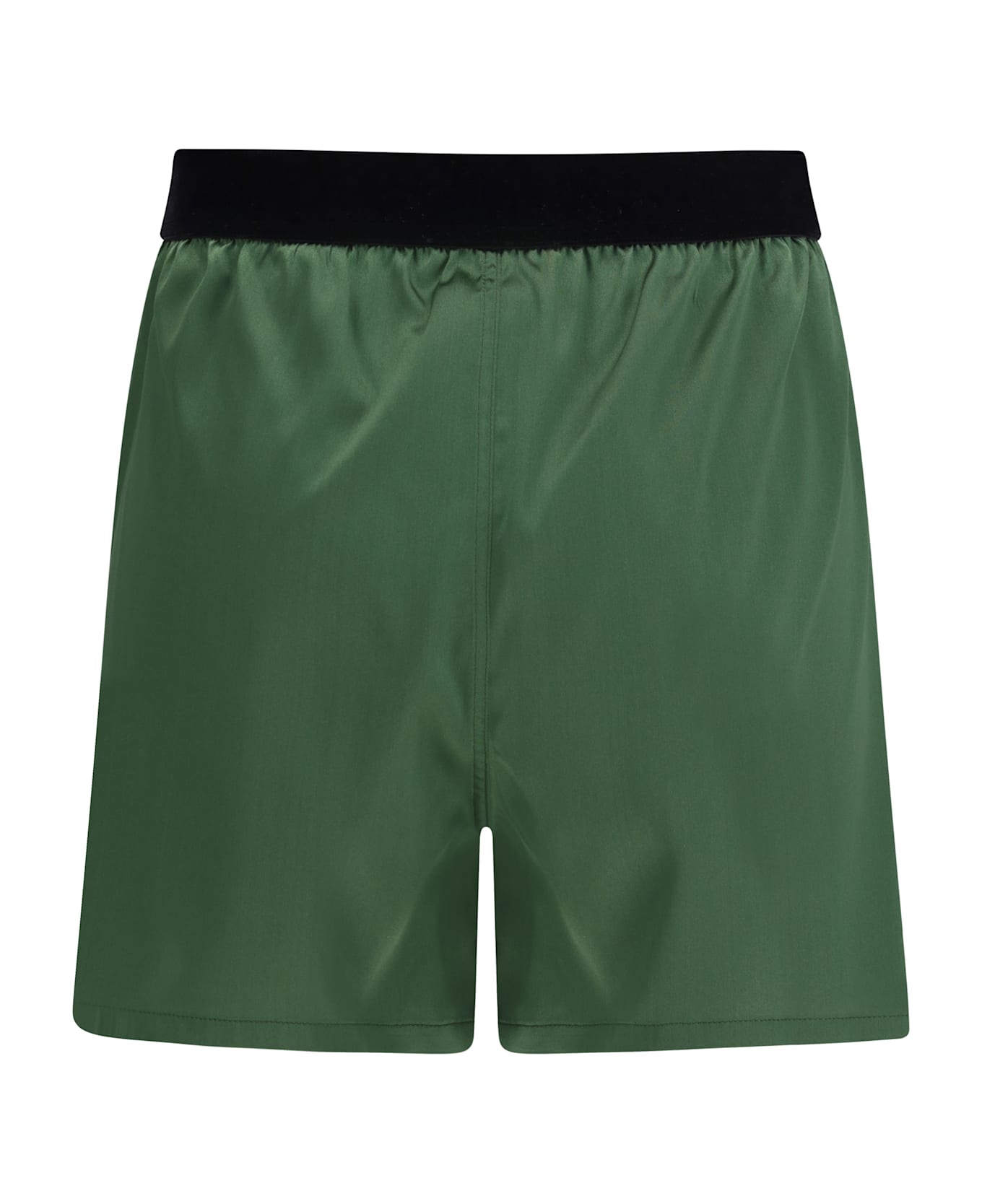 Tom Ford Stretch Silk Satin Pj Shorts