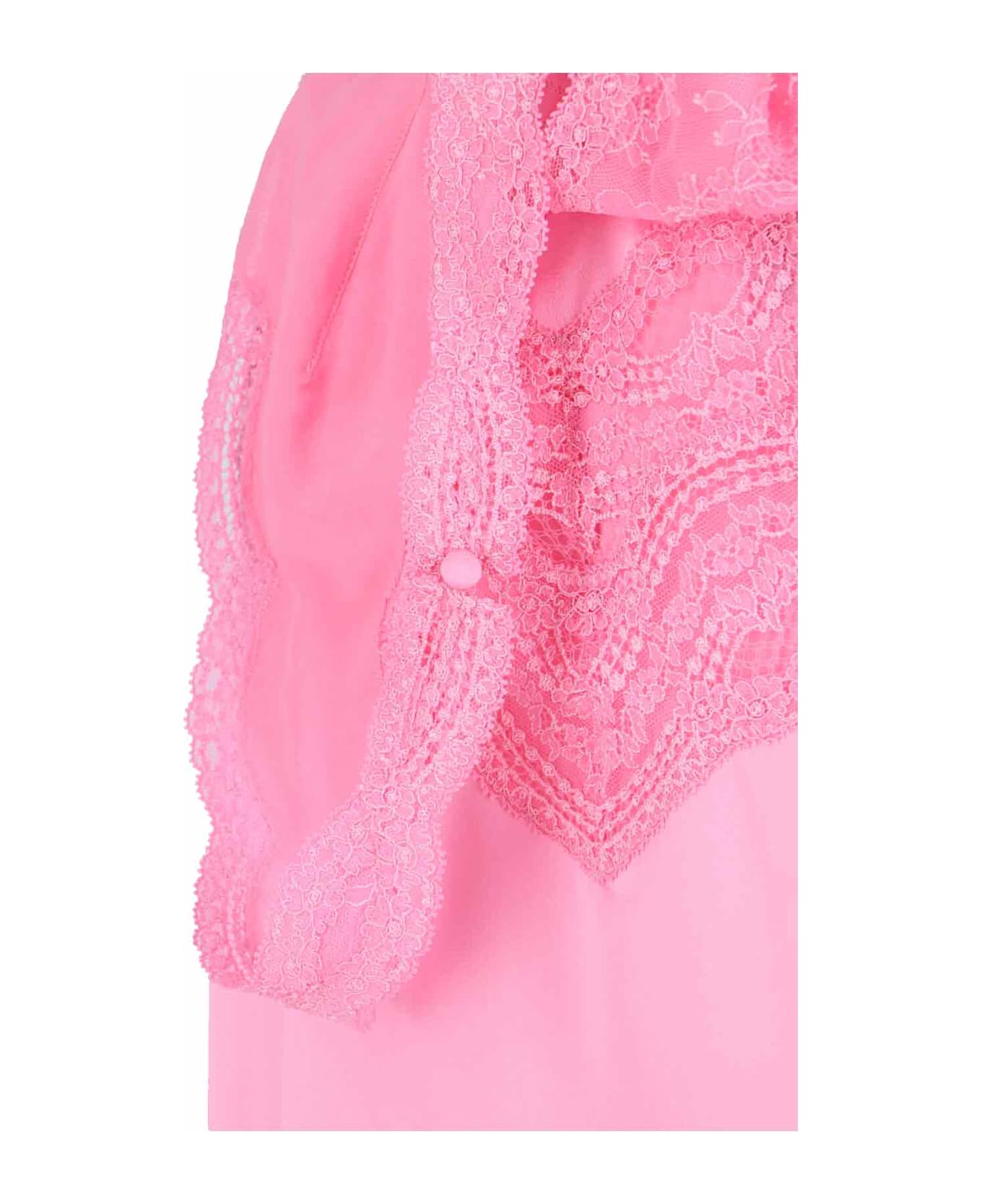 Gucci Silk Satin Midi Dress - Pink