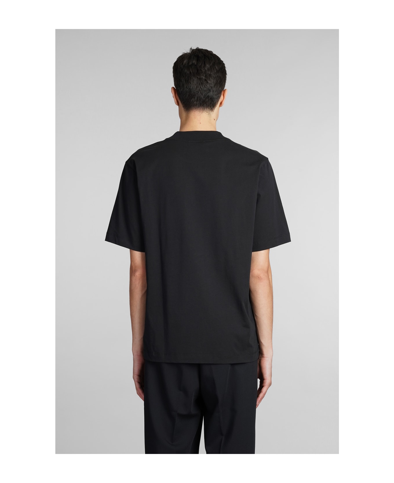 Études T-shirt In Black Cotton - black シャツ