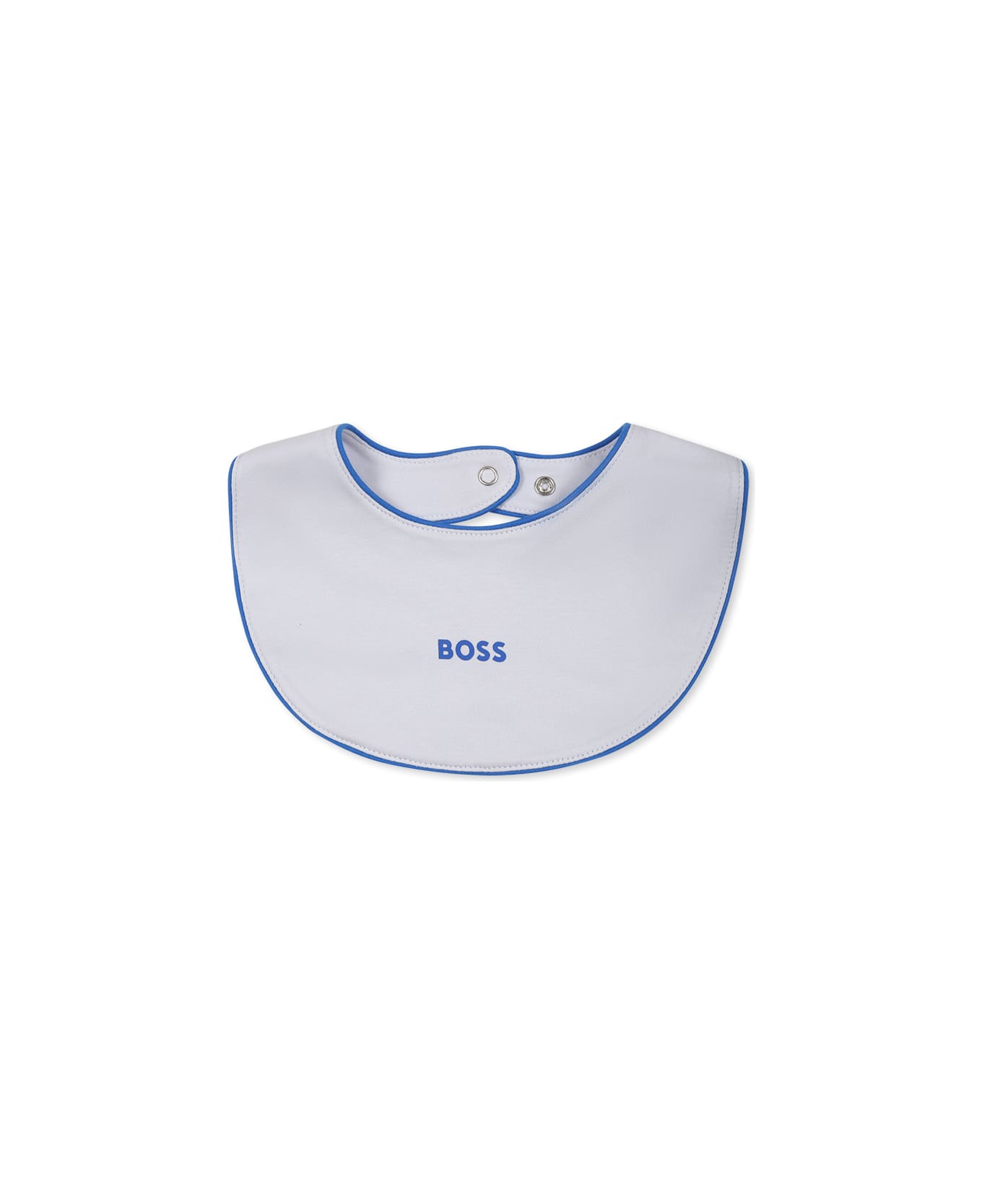 Hugo Boss Light Blue Babygrow Set For Baby Boy With Logo - Light Blue