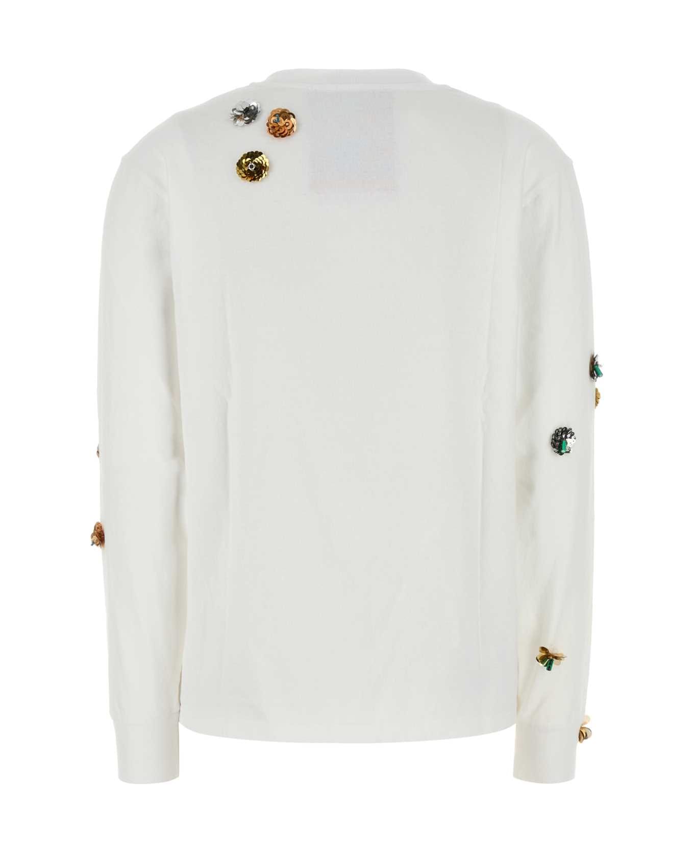 Coperni White Cotton Coperni X Disney Mickey T-shirt - WHITEMULTICOLOUR