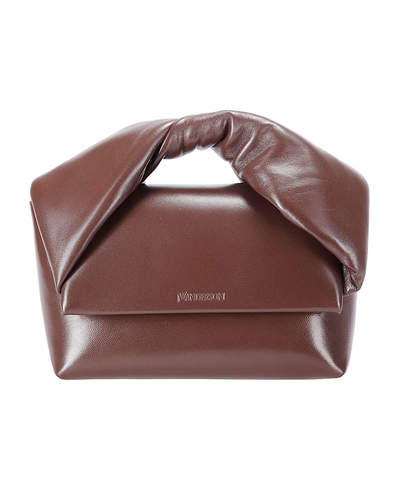 J.W. Anderson Chocolate Nappa Leather Medium Twister Handbag - CHOCOLATEBROWN ショルダーバッグ