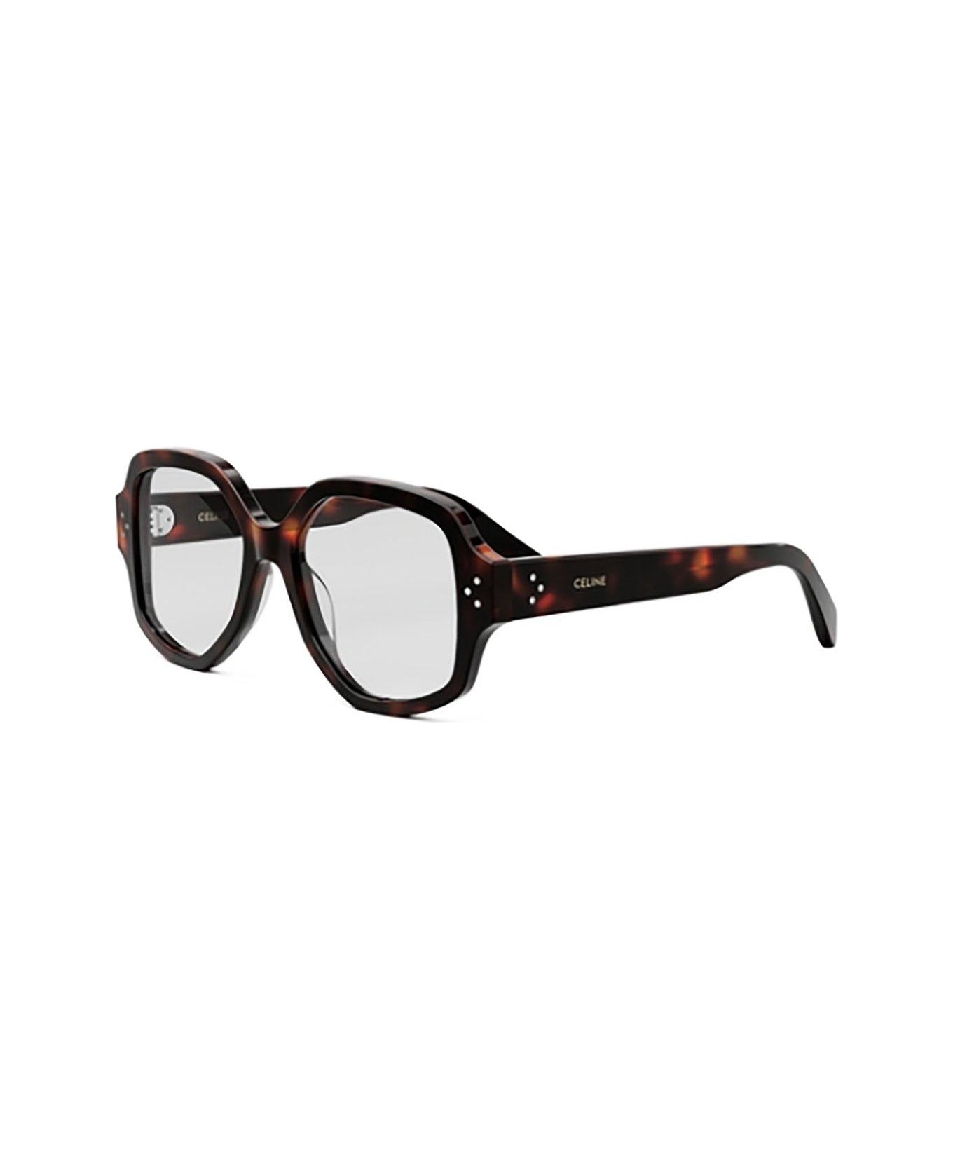 Celine Eyewear Squared Frame Glasses - 052 アイウェア