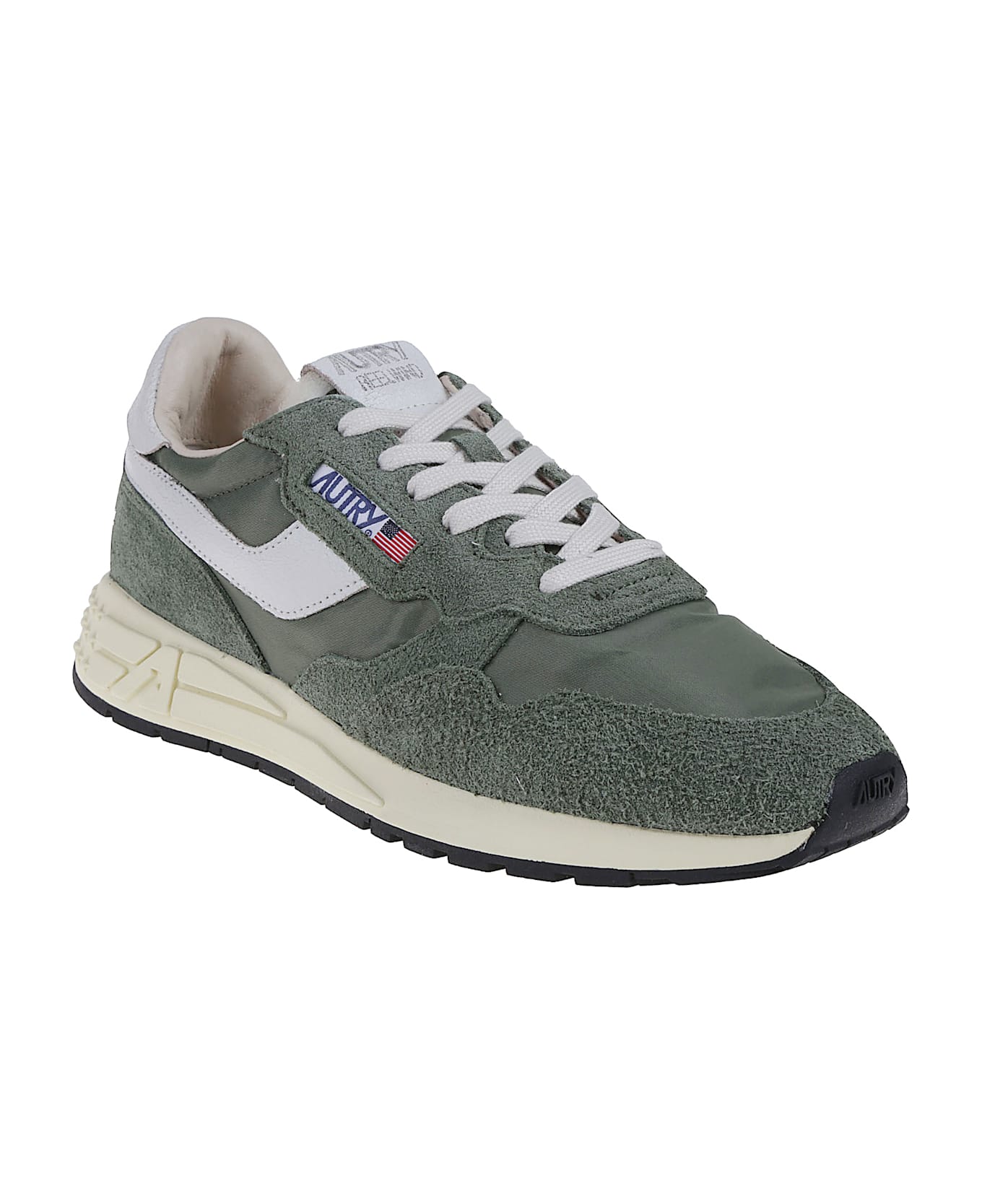 Autry Reelwind Low Sneakers - White/military