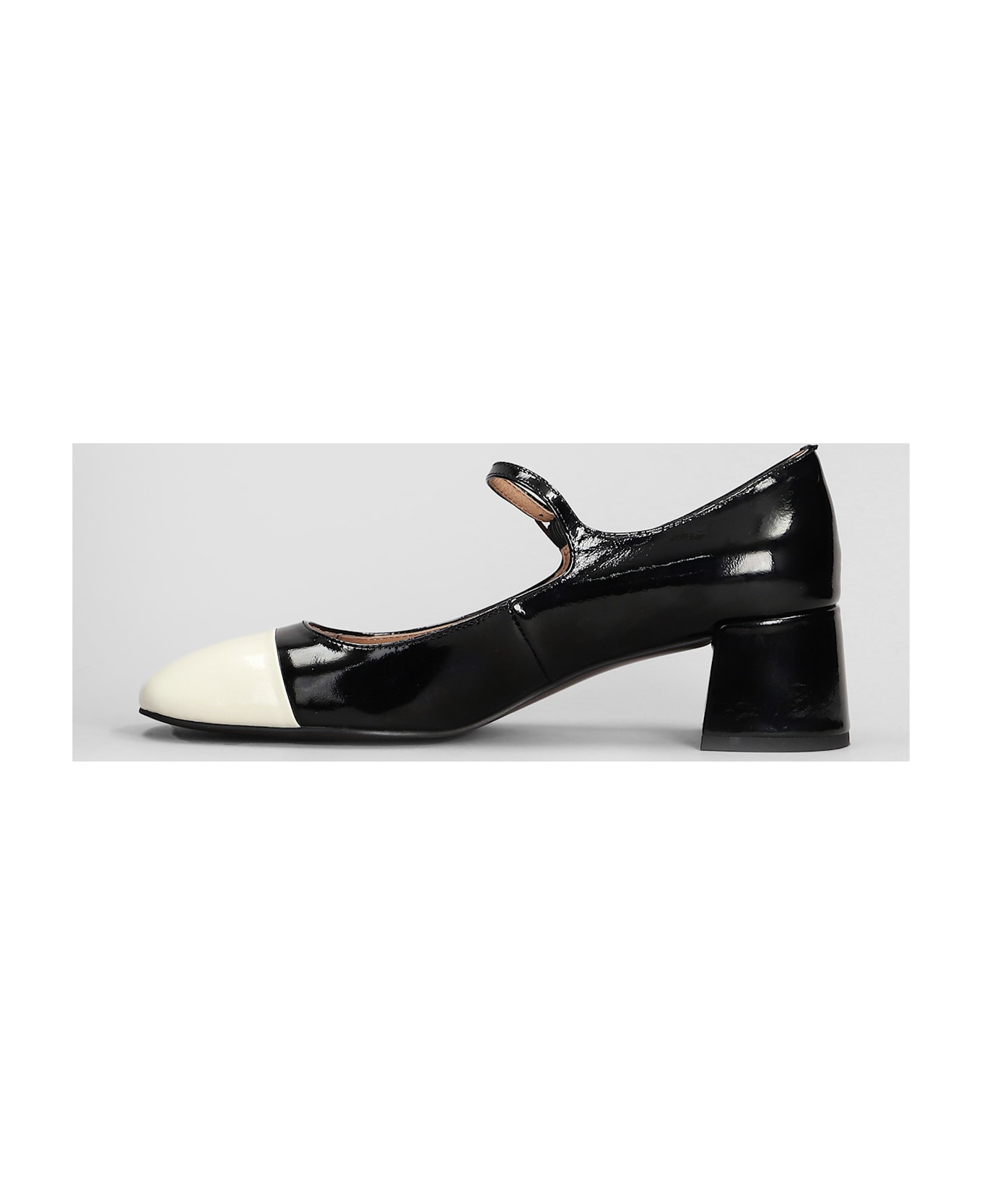 Bibi Lou Daniella Pump 50 Pumps In Black Patent Leather - black