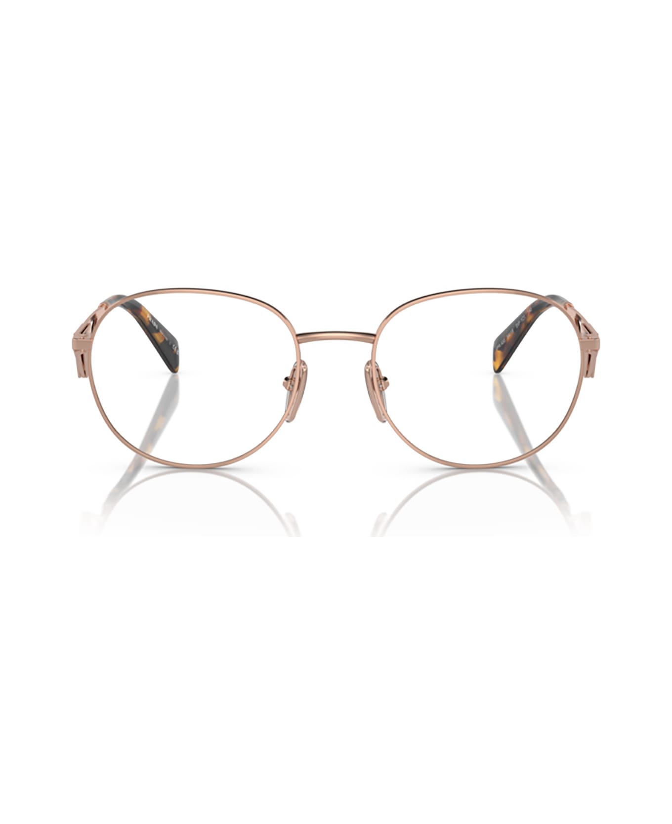 Prada Eyewear Pr A50v Rose Gold Glasses - Rose Gold