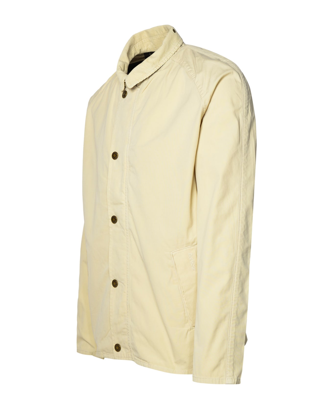 Barbour 'tracker' Ivory Cotton Jacket - Ivory