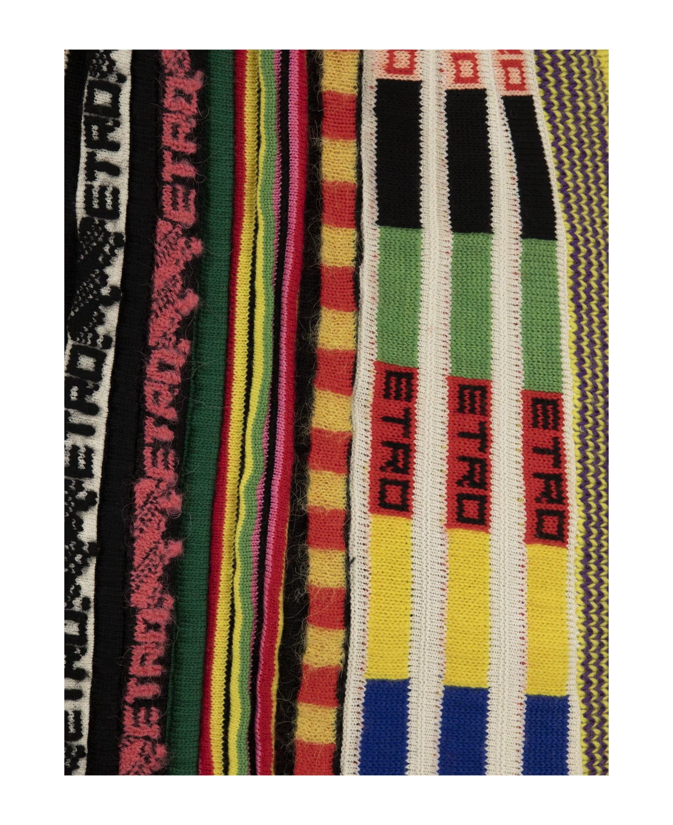 Etro Rainbow Jacquard Knit Skirt - Multicolor