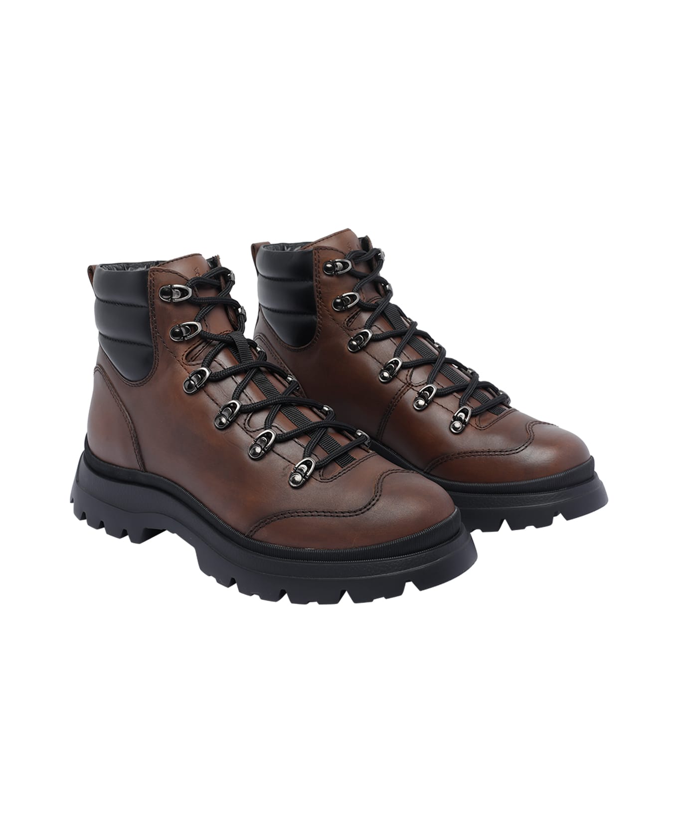Hogan H692 Booties - Brown