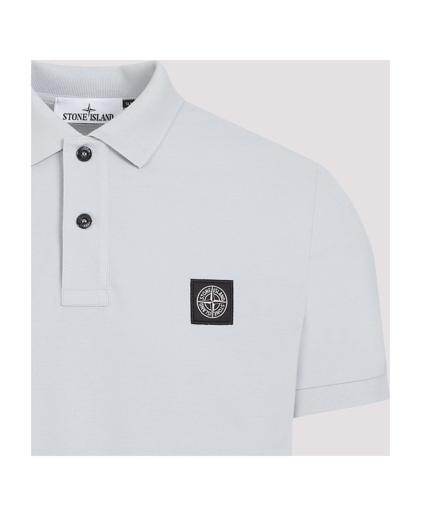 Compass Patch Short Sleeved Polo Shirt - Thumbnail 1