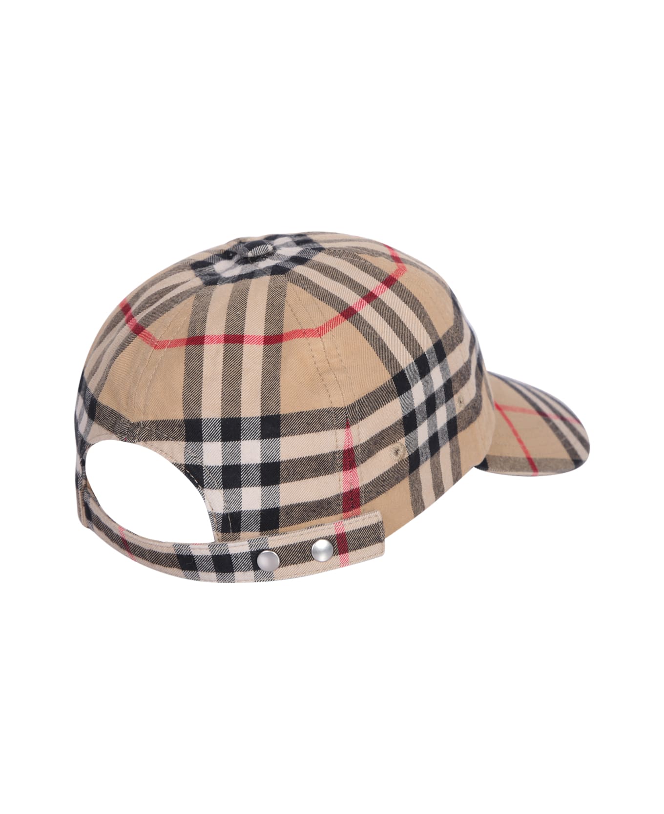 Burberry Check Cap - Archive Beige 帽子