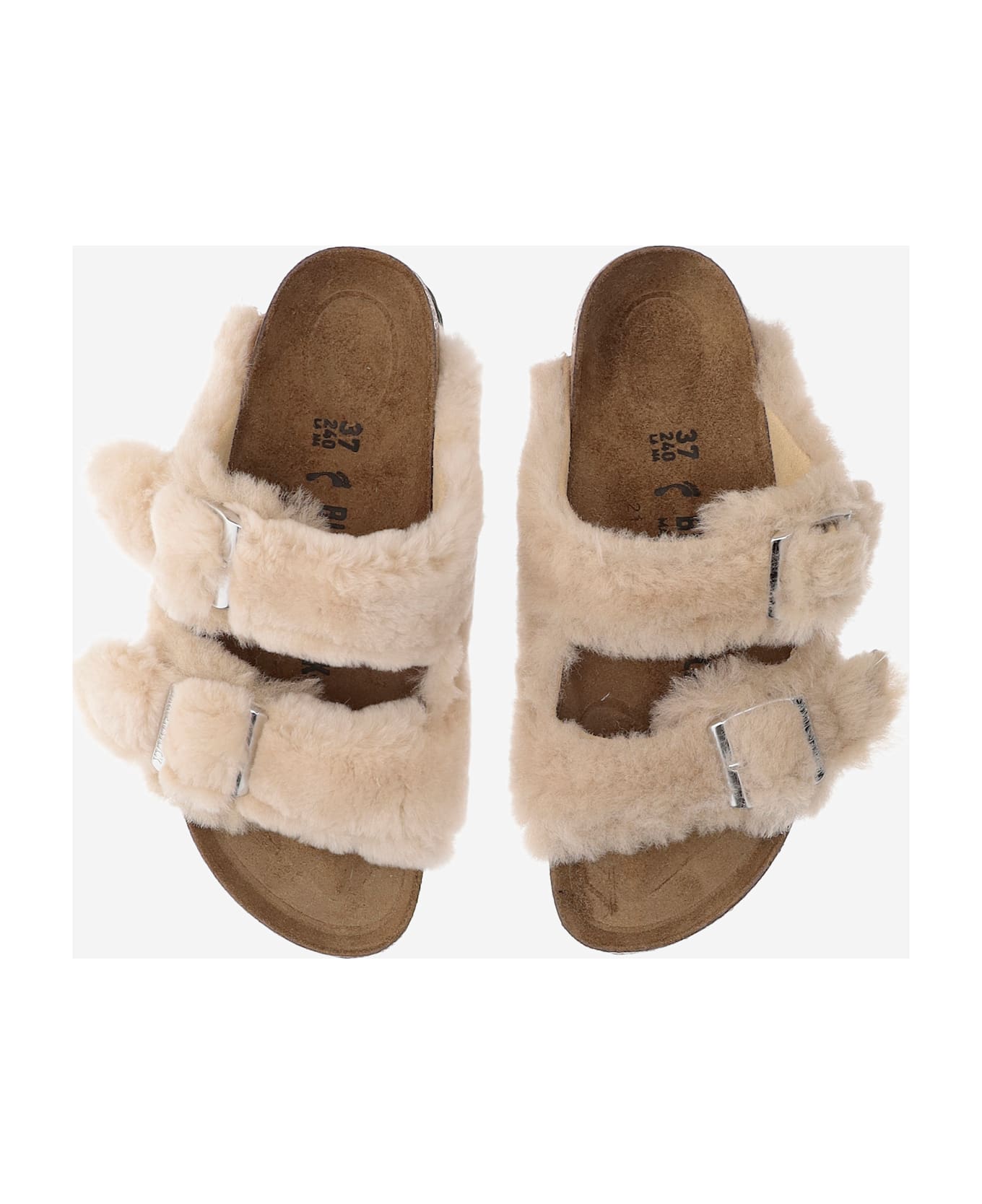 Birkenstock Arizona Big Buckle Sandals - Beige