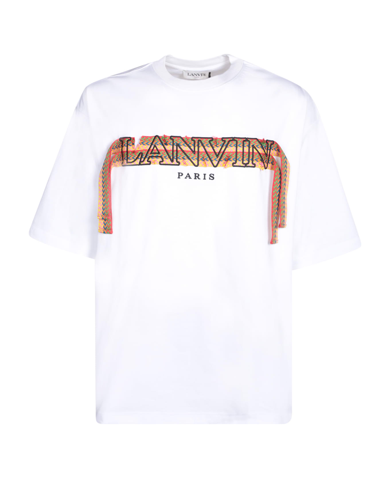 Lanvin T-shirt Curb Lace - White