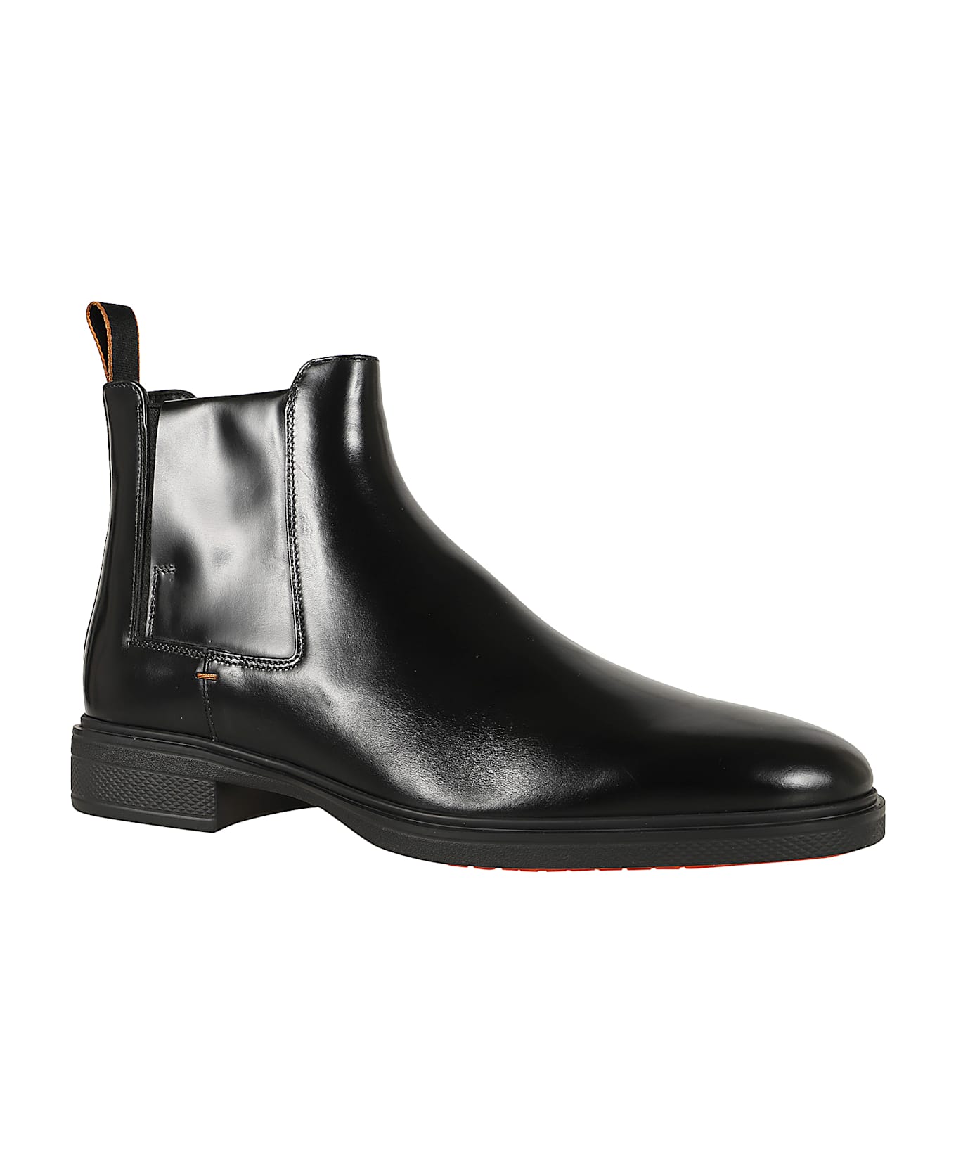 Santoni Easy Men Shoes - Black