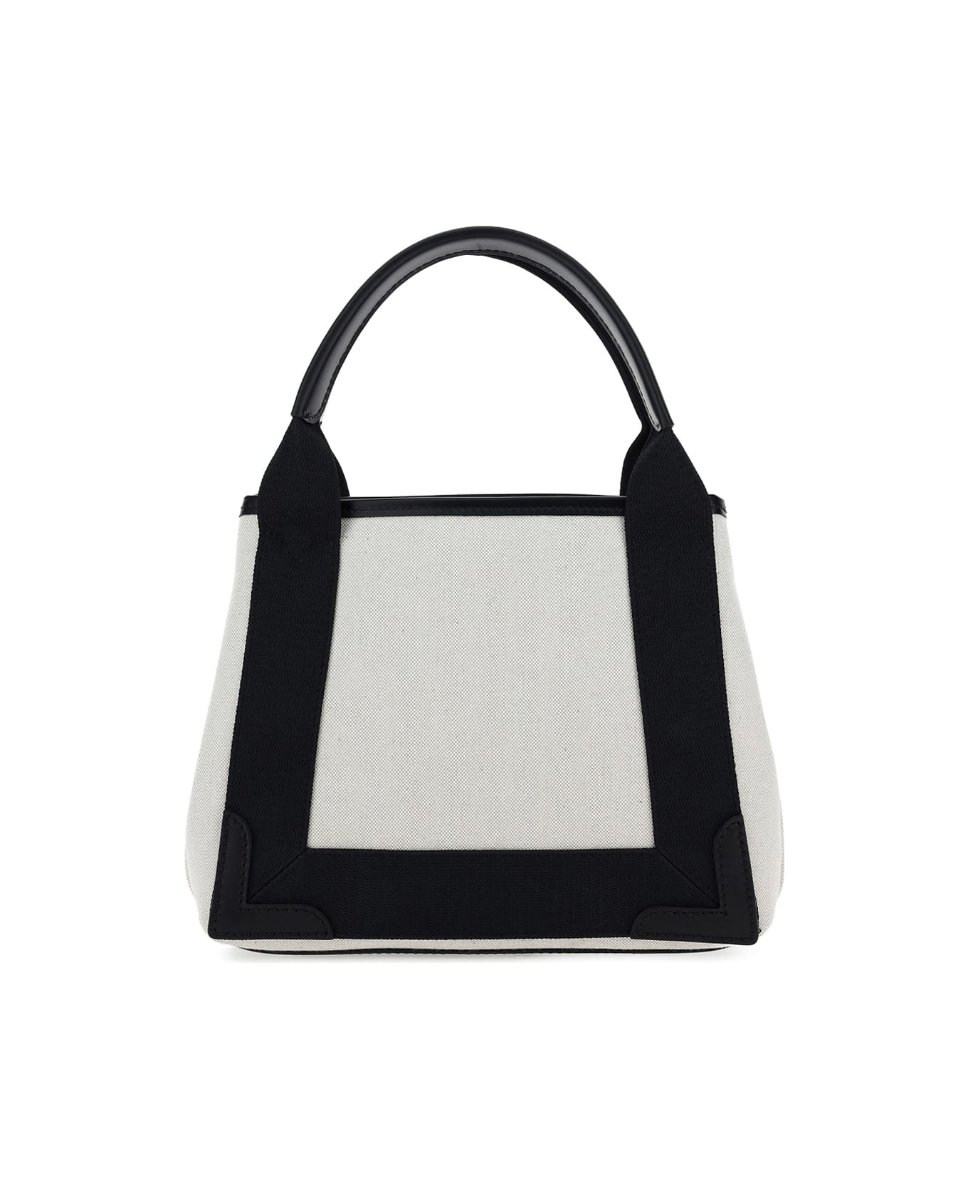 Balenciaga Cabas Handbag - Natural/black