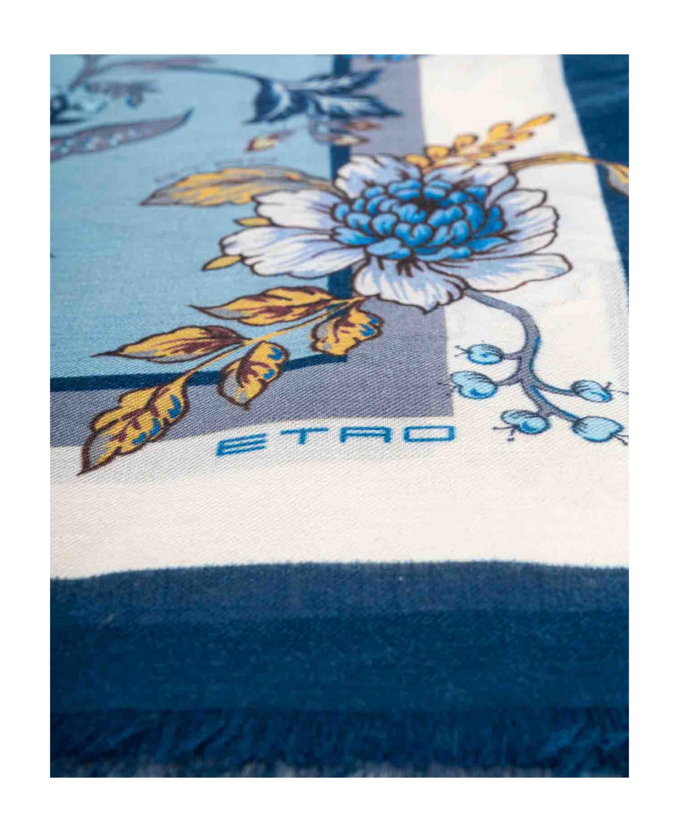 Etro Scarfs Clear Blue - Clear Blue スカーフ
