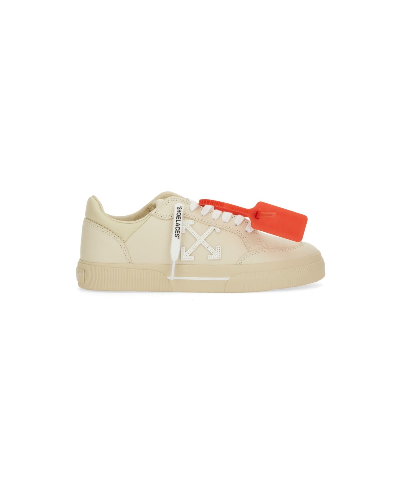Off-White "low Vulcanized" Sneaker - BEIGE