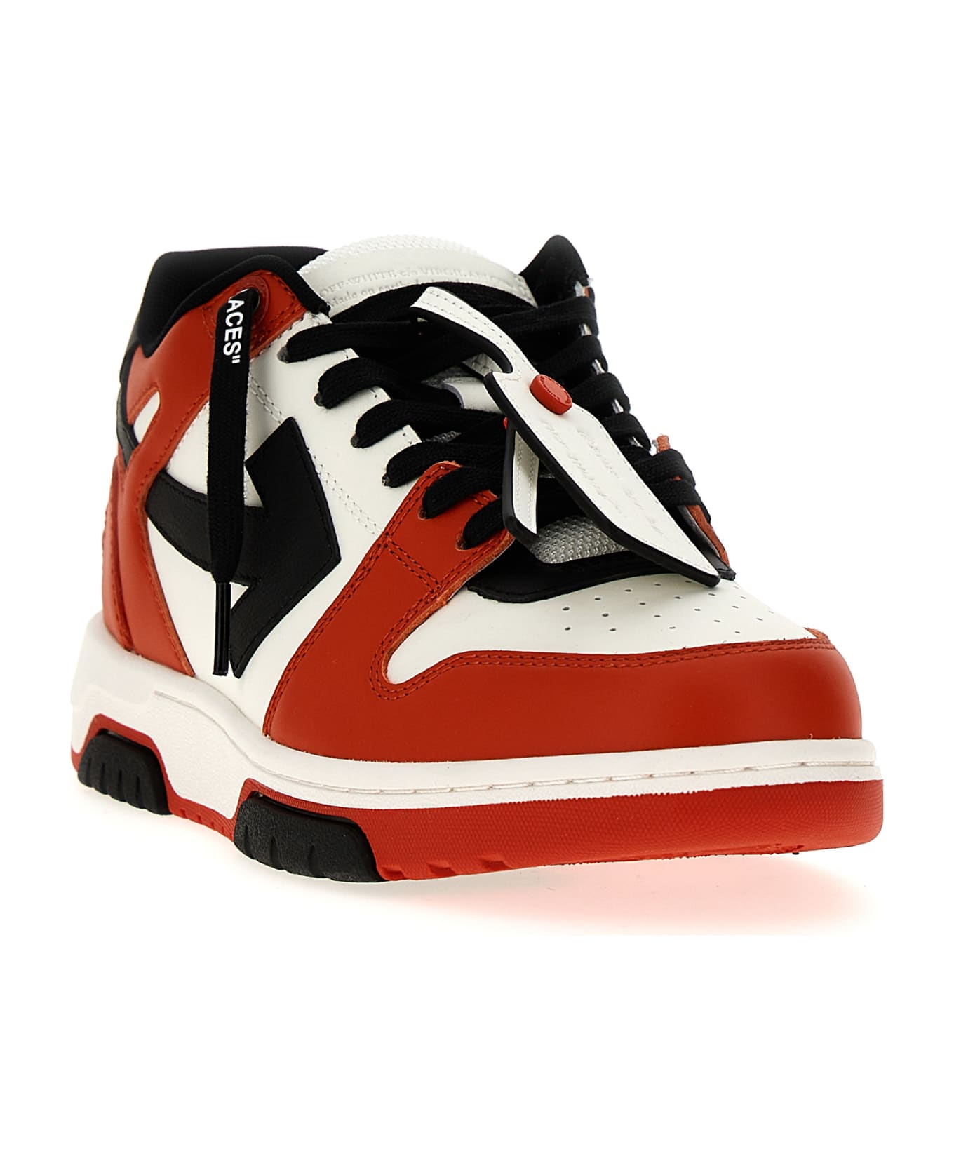 Off-White 'out Of Office' Sneakers - Red Black