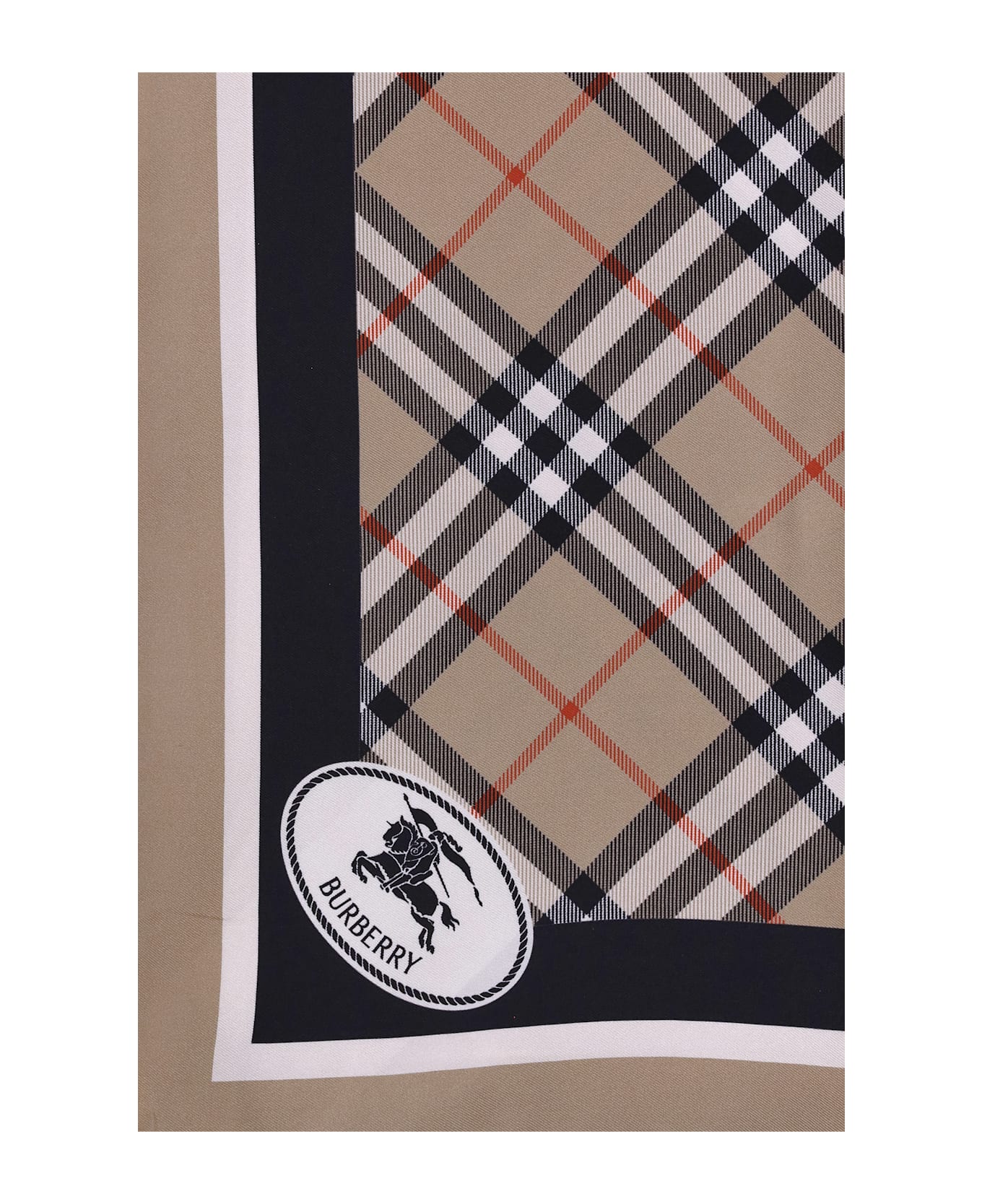 Burberry Silk Check Scarf