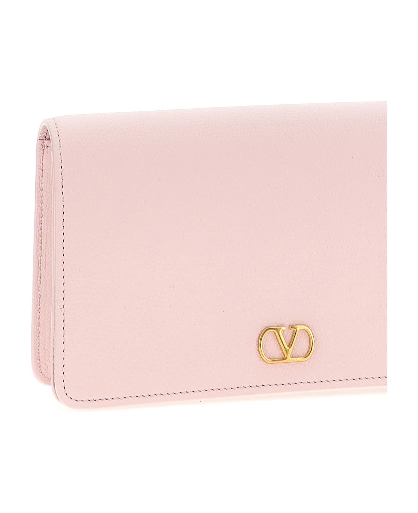 Valentino Garavani Vlogo Signature Shoulder Bag - Pink